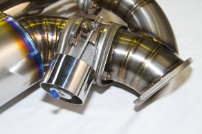 Nissan GTR R35 TV-PRO Titanium Muffler - Top Secret 2